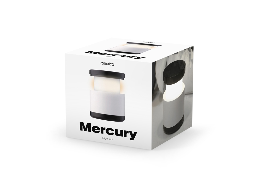 Ночник Rombica LED Mercury, черный - купить оптом