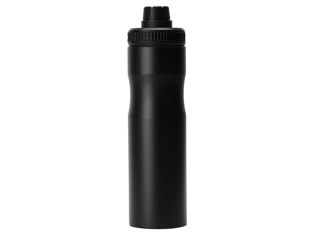 Бутылка для воды Supply Waterline, нерж сталь, 850 мл, черный - купить оптом