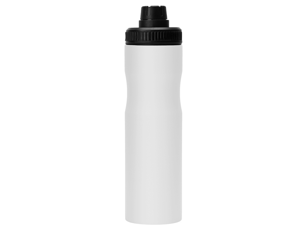 Бутылка для воды Supply Waterline, нерж сталь, 850 мл, белый/черный - купить оптом