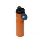 Бутылка для воды Supply Waterline, нерж сталь, 850 мл, оранжевый/черный, фото 4