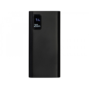 Портативный внешний аккумулятор FAST 20000 Black, черный - купить оптом