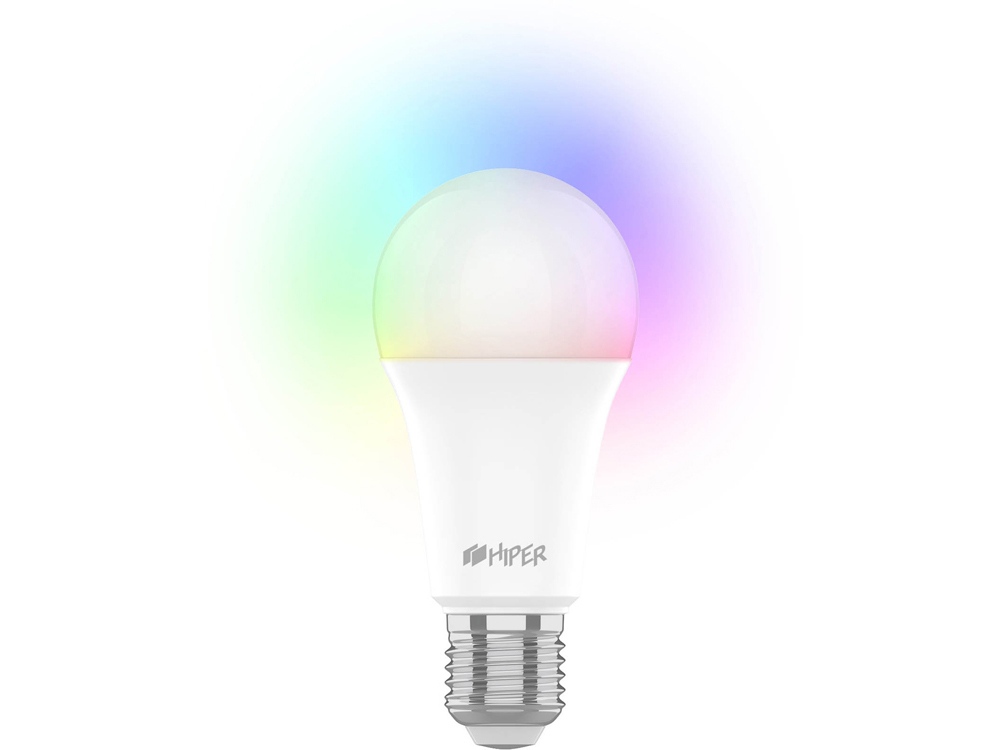 Умная лампочка HIPER IoT A60 RGB, белый - купить оптом