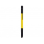 Ручка-стилус пластиковая шариковая многофункциональная (6 функций) Multy, желтый, фото 1