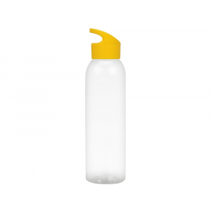 Бутылка для воды Plain 2 630 мл, прозрачный/желтый - купить оптом