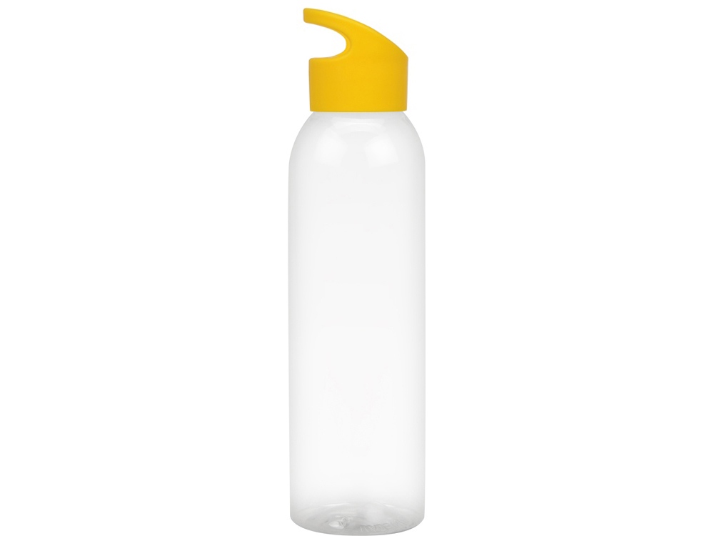 Бутылка для воды Plain 2 630 мл, прозрачный/желтый - купить оптом