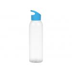 Бутылка для воды Plain 2 630 мл, прозрачный/голубой, фото 1