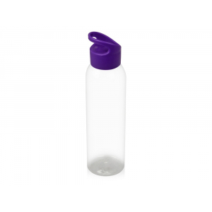 Бутылка для воды Plain 2 630 мл, прозрачный/фиолетовый - купить оптом