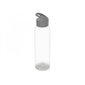 Бутылка для воды Plain 2 630 мл, прозрачный/серый - купить оптом