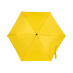 Складной компактный механический зонт Super Light, желтый, фото 3