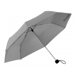 Зонт Picau из переработанного пластика в сумочке, серый, фото 1