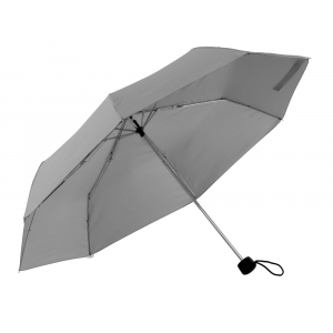 Зонт Picau из переработанного пластика в сумочке, серый - купить оптом