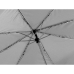 Зонт Picau из переработанного пластика в сумочке, серый, фото 4