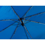 Зонт Picau из переработанного пластика в сумочке, синий, фото 4