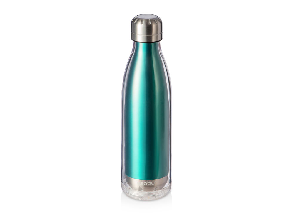 Бутылка Asobu Viva La Vie (0,54 литра), бирюзовый - купить оптом