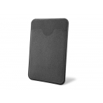 Чехол-картхолдер Favor на клеевой основе на телефон для пластиковых карт и и карт доступа, серый, темно-серый