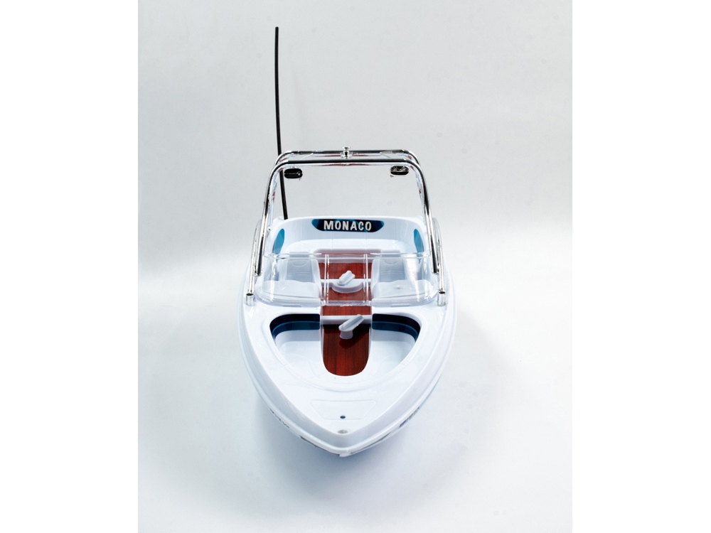 Радиоуправляемый катер HIPER MONACO, белый/синий - купить оптом