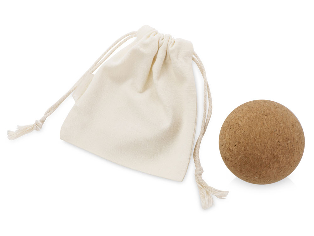 Массажный мяч для МФР Relax, 8 см, натуральный - купить оптом