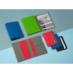 Обложка на магнитах для автодокументов и паспорта Favor, красная/серая, красный/серый, фото 4