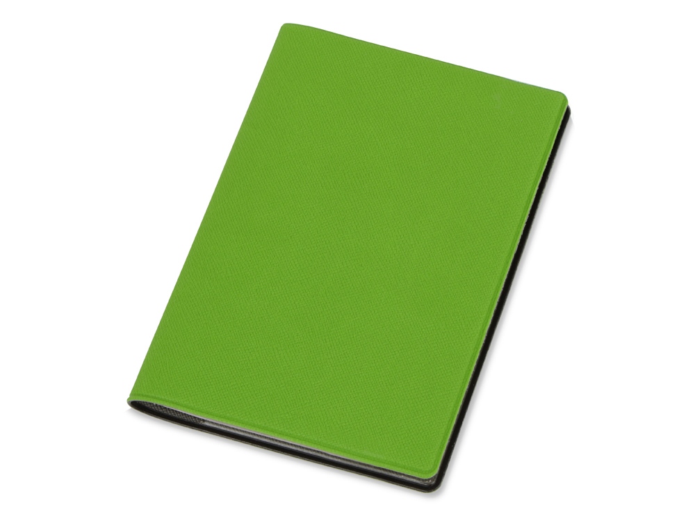 Классическая обложка для паспорта Favor, зеленое яблоко/серая - купить оптом