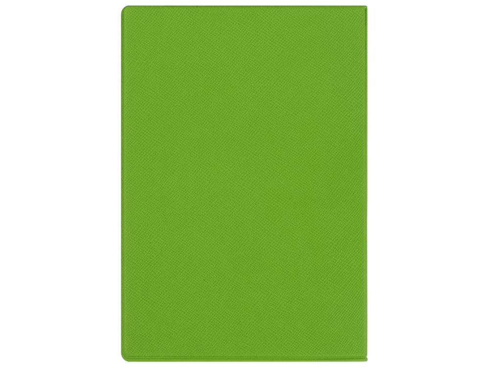 Классическая обложка для паспорта Favor, зеленое яблоко/серая - купить оптом
