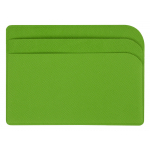 Картхолдер для 3-пластиковых карт Favor, зеленое яблоко, фото 1