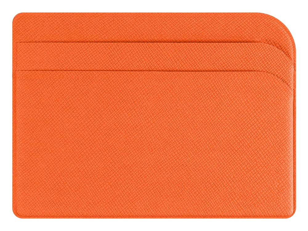 Картхолдер для 3-пластиковых карт Favor, оранжевый - купить оптом