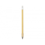 Вечный карандаш Nature из бамбука с белым ластиком, натуральный/белый, фото 1