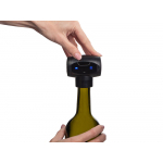 Автоматическая вакуумная пробка - насос для вина Saver, черный, фото 4
