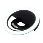 Световое кольцо для селфи Glitter, черный, фото 1