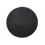 Круглая доска Moon для закусок, сланцевая 25 см, черный, фото 2