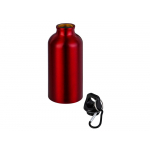 Бутылка Hip S с карабином 400мл, красный, фото 1