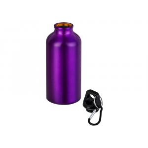 Бутылка Hip S с карабином 400мл, пурпурный - купить оптом