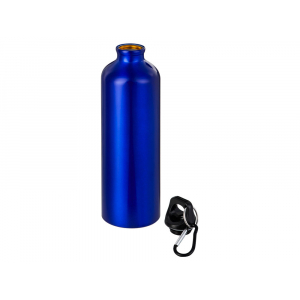Бутылка Hip M с карабином, 770 мл, синий - купить оптом
