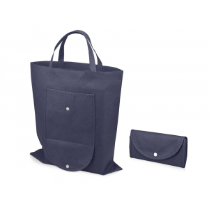 Складная сумка Plema из нетканого материала, темно-синий - купить оптом