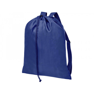 Рюкзак со шнурком и затяжками Lery, синий - купить оптом