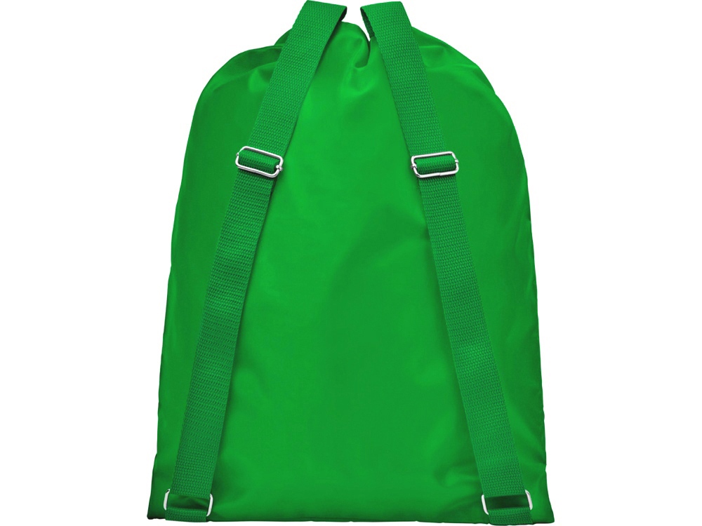 Рюкзак со шнурком и затяжками Lery, зеленый - купить оптом