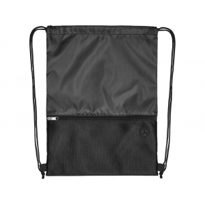 Сетчатый рюкзак со шнурком Oriole, черный - купить оптом