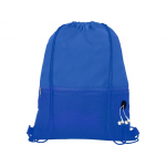 Сетчатый рюкзак со шнурком Oriole, синий, фото 3