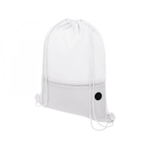 Сетчатый рюкзак со шнурком Oriole, белый - купить оптом