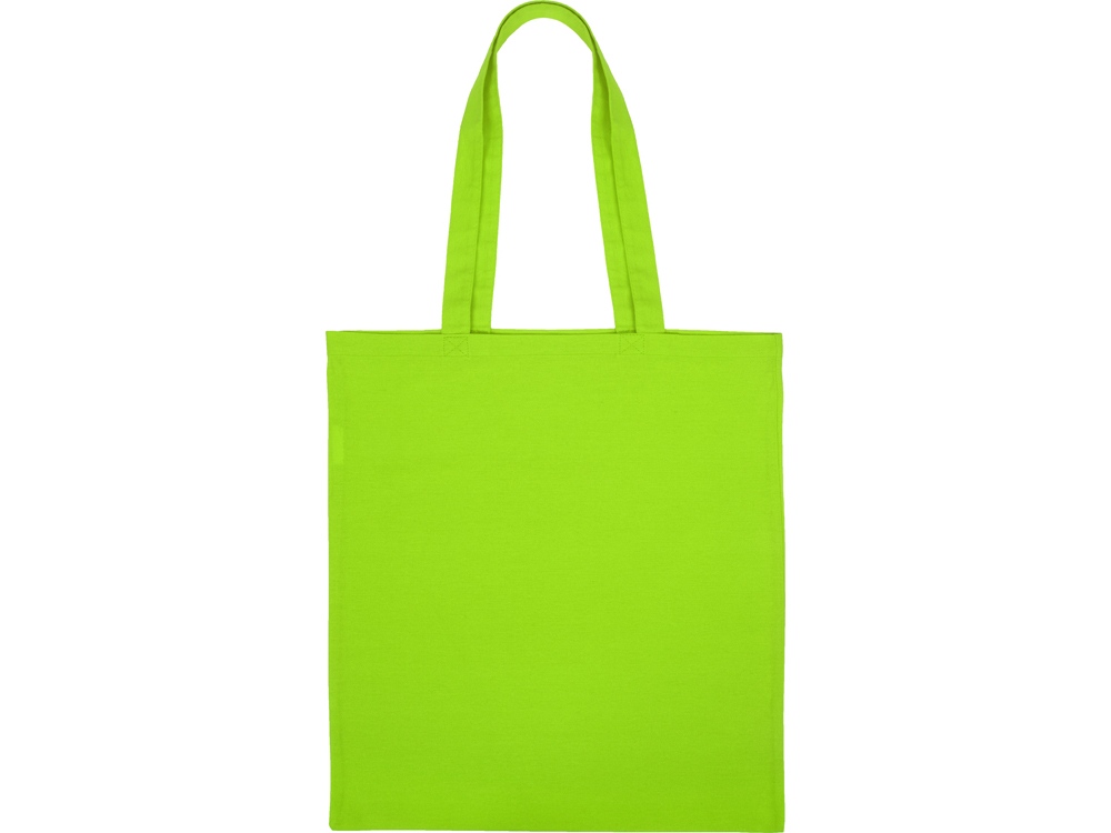 Сумка для шопинга Carryme 120 хлопковая, 120 г/м2, зеленое яблоко - купить оптом