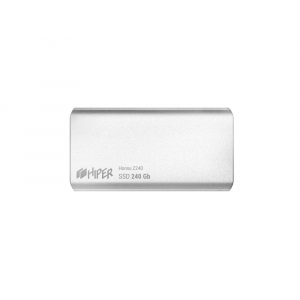 Внешний SSD накопитель Honsu Z240 240GB USB3.1 Type-C, Z, Hiper, серебристый - купить оптом
