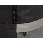 Рюкзак Merit со светоотражающей полосой и отделением для ноутбука 15.6'', темно-серый/серый (Р), фото 4