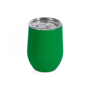 Термокружка Sense Gum, soft-touch, непротекаемая крышка, 370мл, зеленый - купить оптом