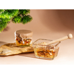 Сувенирный набор Мед с грецким орехом 120 гр, фото 4