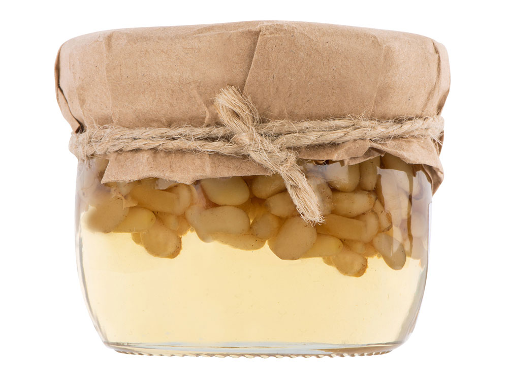 Сувенирный набор Мед с кедровыми орешками 120 гр - купить оптом