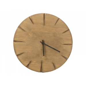 Часы деревянные Helga, 28 см, палисандр - купить оптом