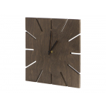 Часы деревянные Olafur квадратные, 28 см, шоколадный, фото 2