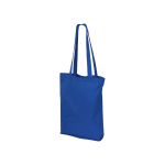 Складывающаяся сумка Skit из хлопка на молнии, синий, фото 1