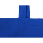 Складывающаяся сумка Skit из хлопка на молнии, синий, фото 4