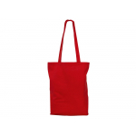 Складывающаяся сумка Skit из хлопка на молнии, красный, фото 3